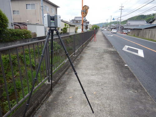 地上レーザ測量イメージ