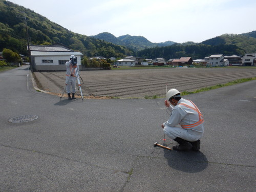 路線測量イメージ
