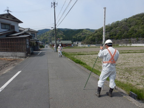 路線測量イメージ