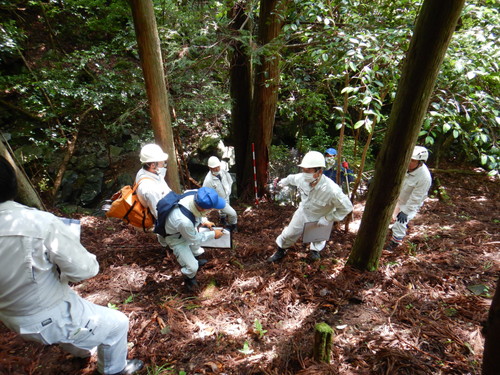用地測量イメージ
